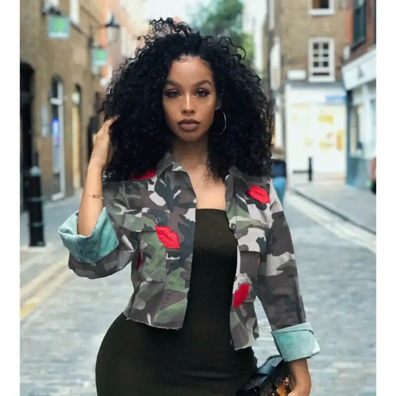 Осенняя Новая женская укороченная куртка бомбер 2019 длинный рукав отложной