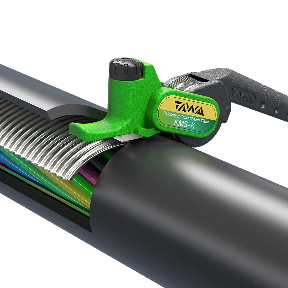 TAWAA KMS-K Резак кабельный с ратшетной системой - оптический инструмент для волоконно-оптических кабелей - 2021 Стриппер - ОДИН ИЗ КОМПЛЕКТА ИНСТРУМЕНТОВ ДЛЯ ПОДКЛЮЧЕНИЯ ВОЛОКОННО-ОПТИЧЕСКИХ КАБЕЛЕЙ.