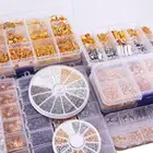 Набор инструментов для изготовления ювелирных изделий, Открытое кольцо-карабин, застежка-карабин, цепочка-карабин, зажим, пряжка, комплект для подвешивания, крючки для сережек, сделай сам