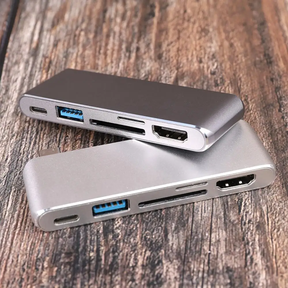 USB C-  4K HDMI,   Thunderbolt 3,  USB 3, 1,   Type-C, TF SD PD   MacBook Pro Air 13 15 16 2020