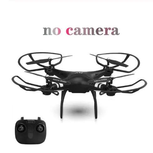 Профессиональный Квадрокоптер Дроны с HD камерой Wifi FPV RC вертолет телеуправляемый четырехосный самолет аэрофотосъемка игрушки подарок - Color: black