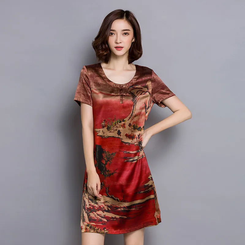 Свободное качественное высококачественное зеленое женское летнее платье 2020