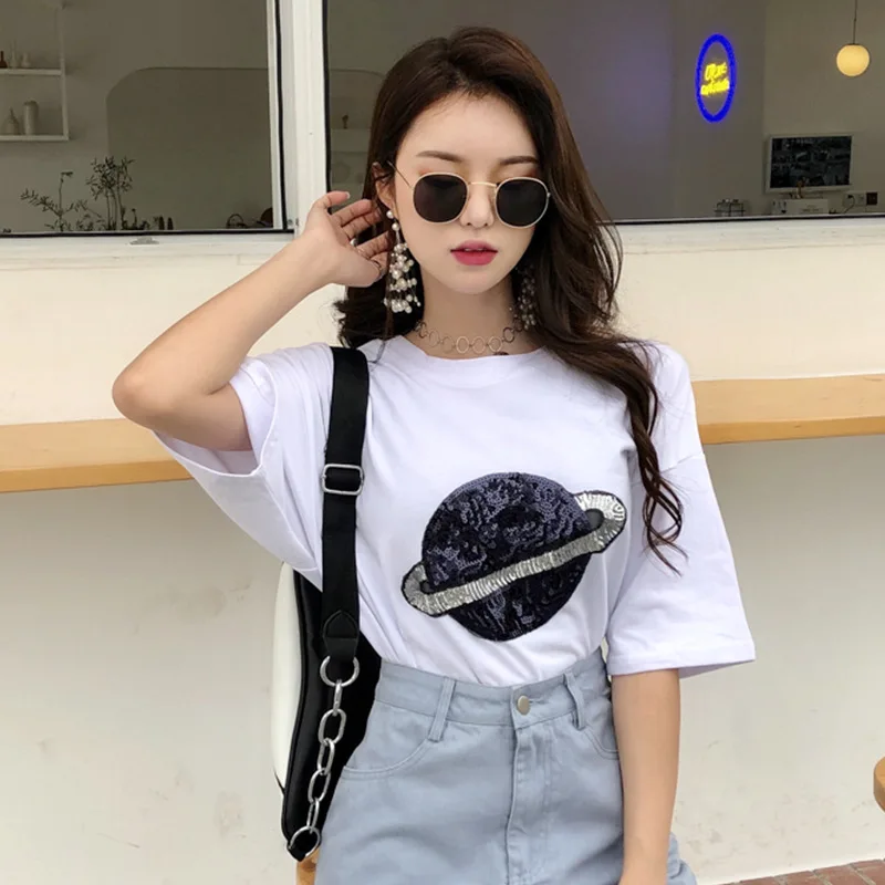 

2020 Summer Classic High Quality Leisure Women's Breathable Short Sleeve T-shirt