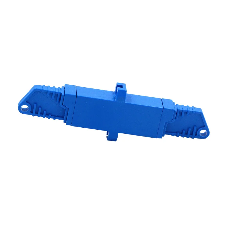 E2000 UPC Blue Fiber Optic Flange Coupler Adapter Connector Fiber Optic Jointing Tool Accessories High Quality 50pcs/lot