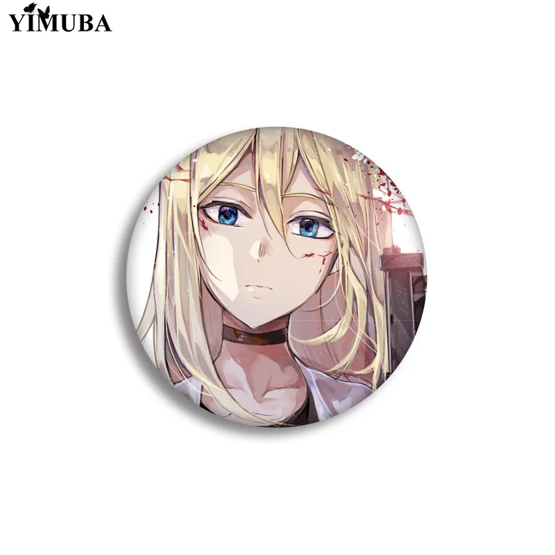 Модная брошь с изображением ангелов смерти значок Рейчел мультяшным принтом