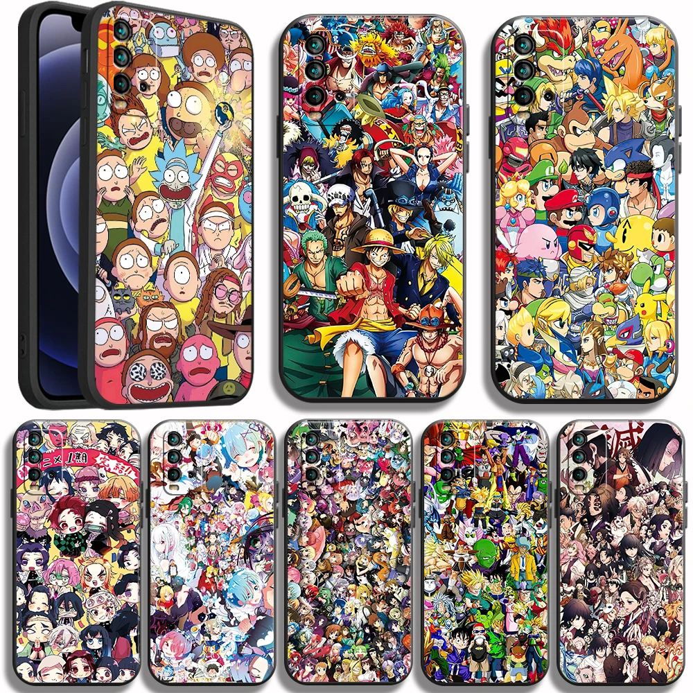 

Cartoon personality Trend Phone Case For Xiaomi Redmi Note 8 7 8A 8T 9 9T Pro Max 10S 10T Pro A Soft TPU Cases Funda Back Cover