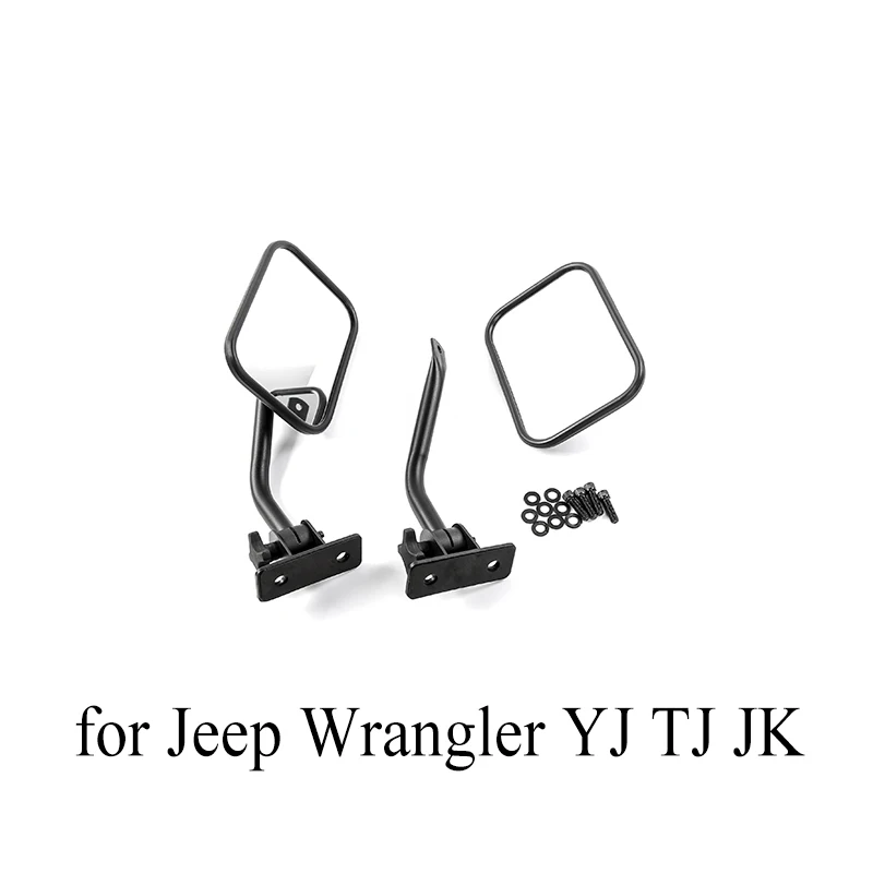 F for YJ TJ JK MOPAI зеркальная Крышка для Jeep Wrangler 1987+ Автомобильное зеркало заднего вида Регулировка слепого пятна для Jeep Wrangler YJ TJ JK JL 2007 - Цвет: F for YJ TJ JK