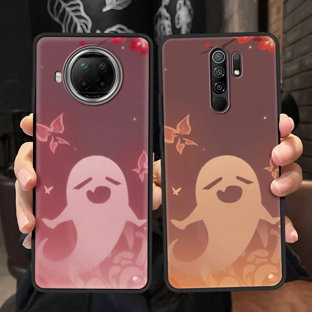 movil smartphone case for xiaomi redmi note 9s 9 8 10 pro black soft 9t 9c 9a stylish silicon telefon cover genshin impact lcon free global shipping