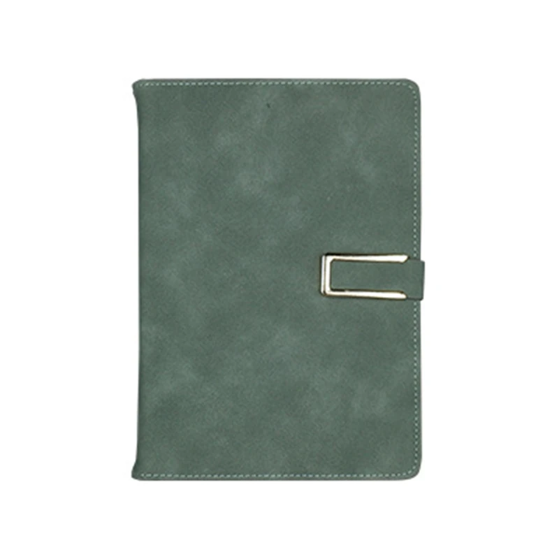 

G92E Lined Ruled Leather Journal Notebook by Scribbles That Matter - A5, Vegan Hardcover, Thick Paper