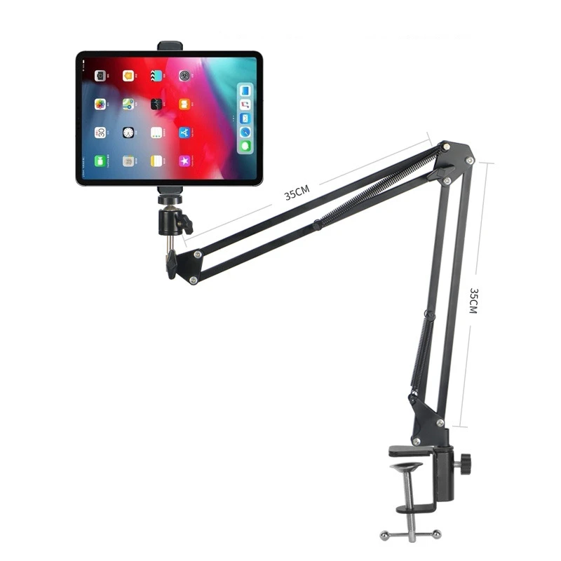 360 Degree Long Arm Tablet Holder Stand For 3.5 to 10.6inch Smartphone Bed Desktop Lazy Bracket Support iPad | Компьютеры и офис