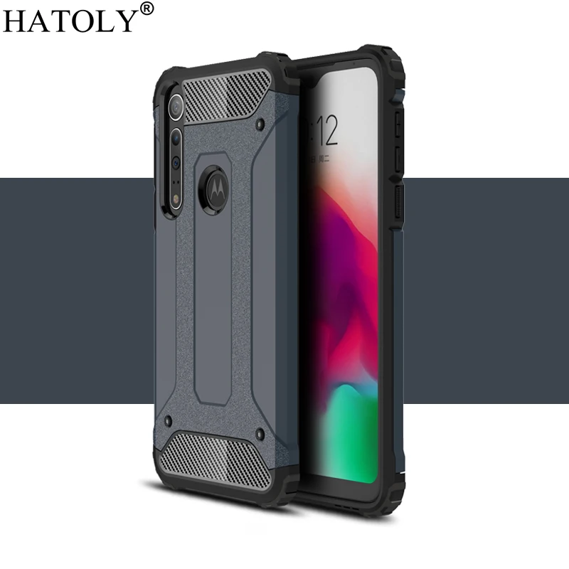 Чехол для Motorola Moto G8 Play противоударный Прочный жесткий защитный чехол задней