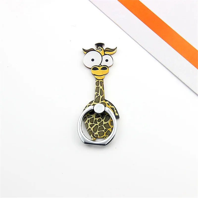 2019 милый мультфильм палец кольцо держатель мобильного телефона Универсальный 360