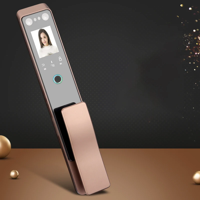 

Intelligent Door Lock for Apartment and Home use 3D Infrared Face Recognition Smart Smart Palm vein Face Lock
