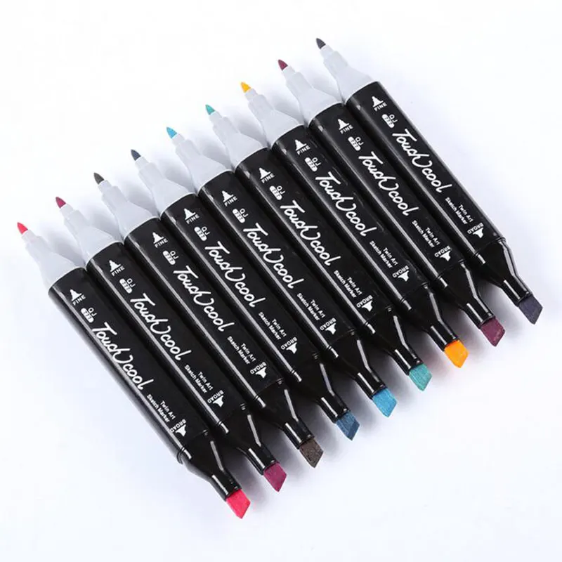 Товары для рисования художественная рисовальная кисть с двумя кончиками маркеры