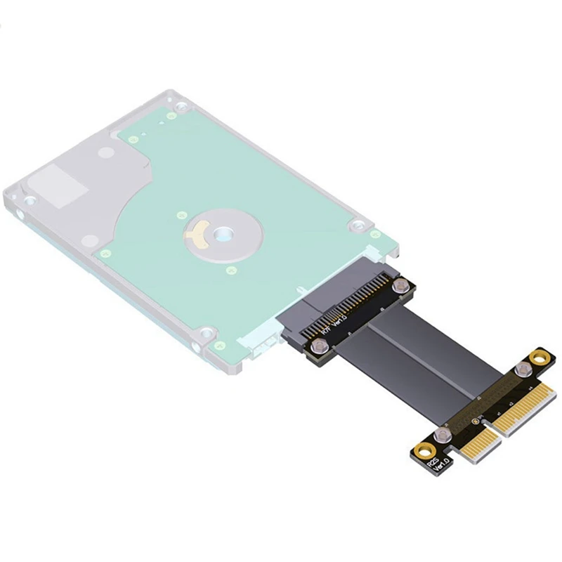 U.2 NVMe SSD для PCI E 3 0 X4 SFF 8639 PCIe удлинитель передачи данных Высокая скорость R27SF 8G/Bps U2
