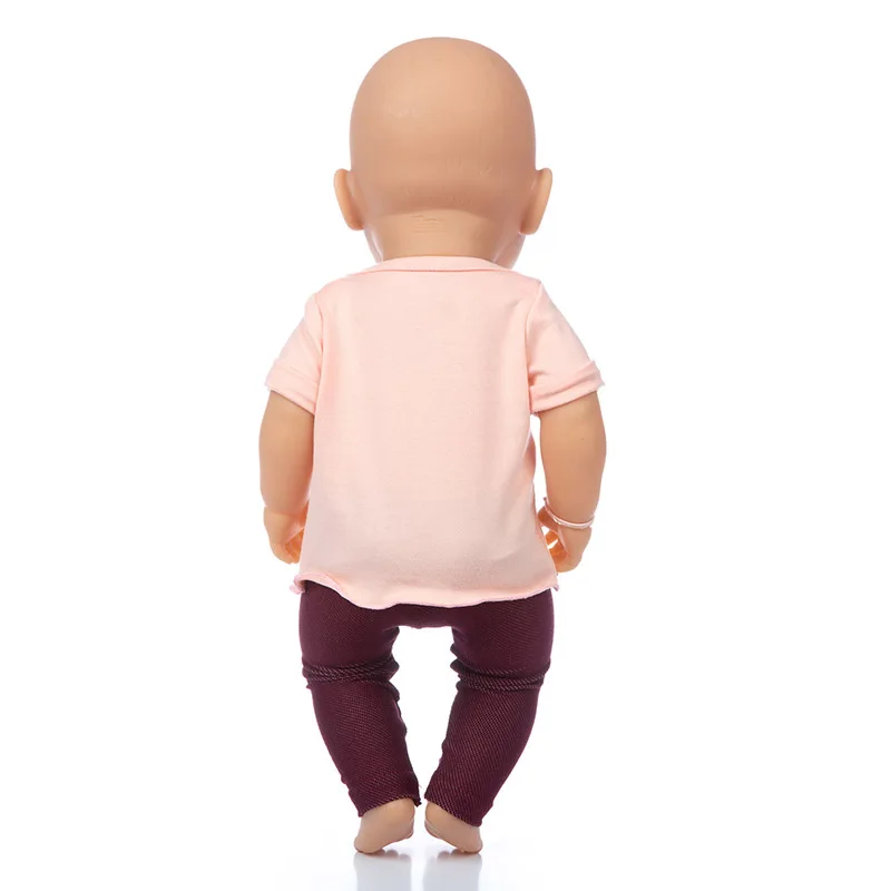 

New Clothes Baby new born Clothes Fit 17 inch 43cm Doll Accessories For Baby Gift