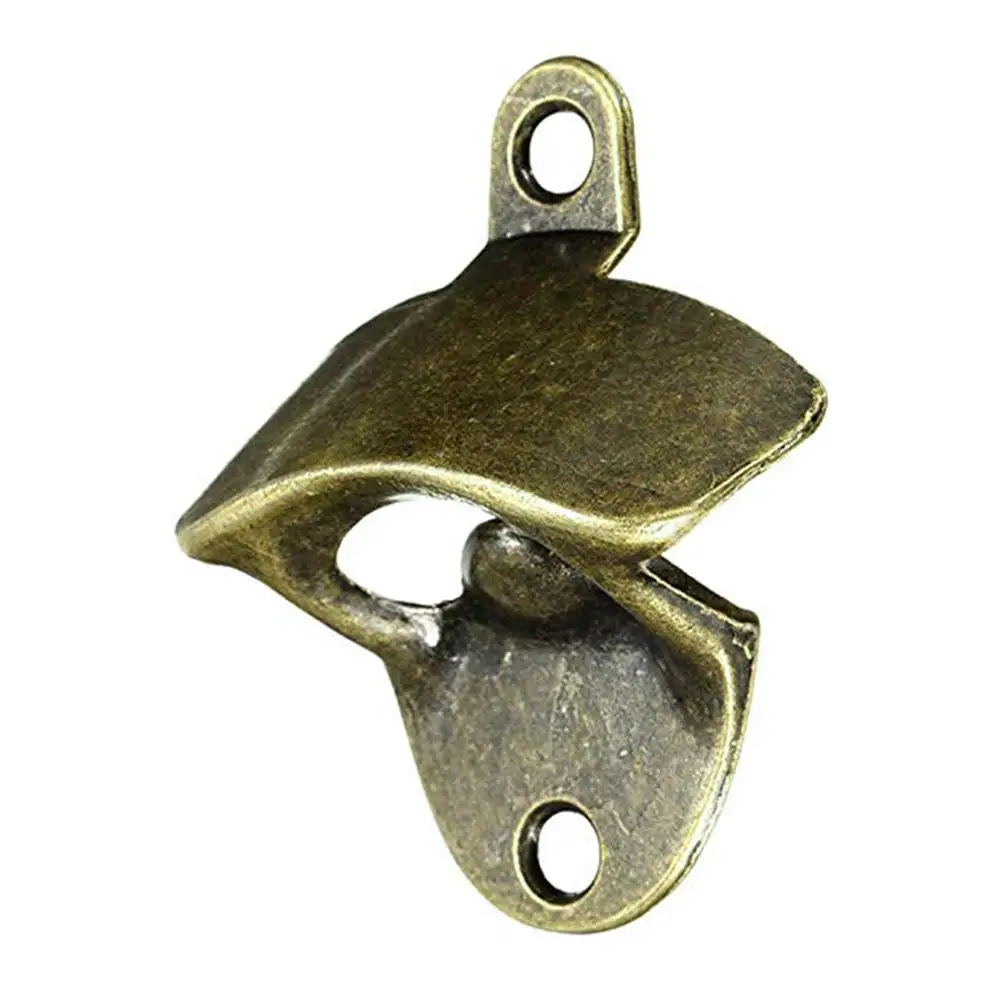 1 шт. винтажный открывалка для пивных бутылок настенный зеленый бронзовый