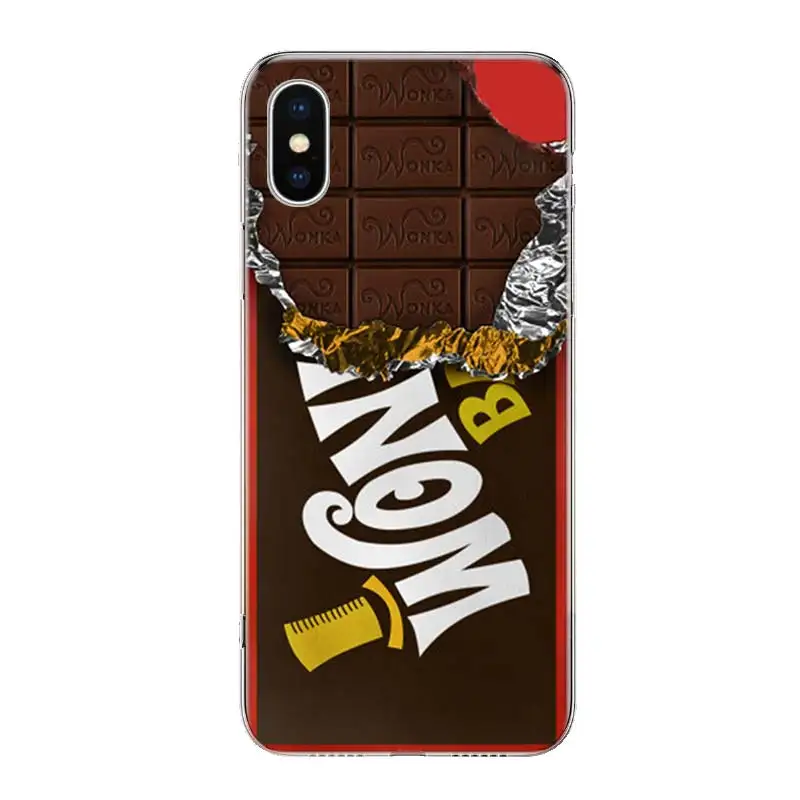 Чехол для телефона alenka bar wonka с изображением шоколада iPhone 11 12 Mini Pro 7 6X8 6S Plus XS MAX + XR 5S