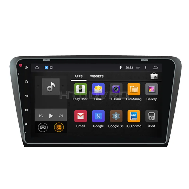 Автомобильный DVD плеер YMODVHT 10 1 дюйма Восьмиядерный 4 Гб + 32 ГБ Android 9 0 для Skoda Octavia 2013
