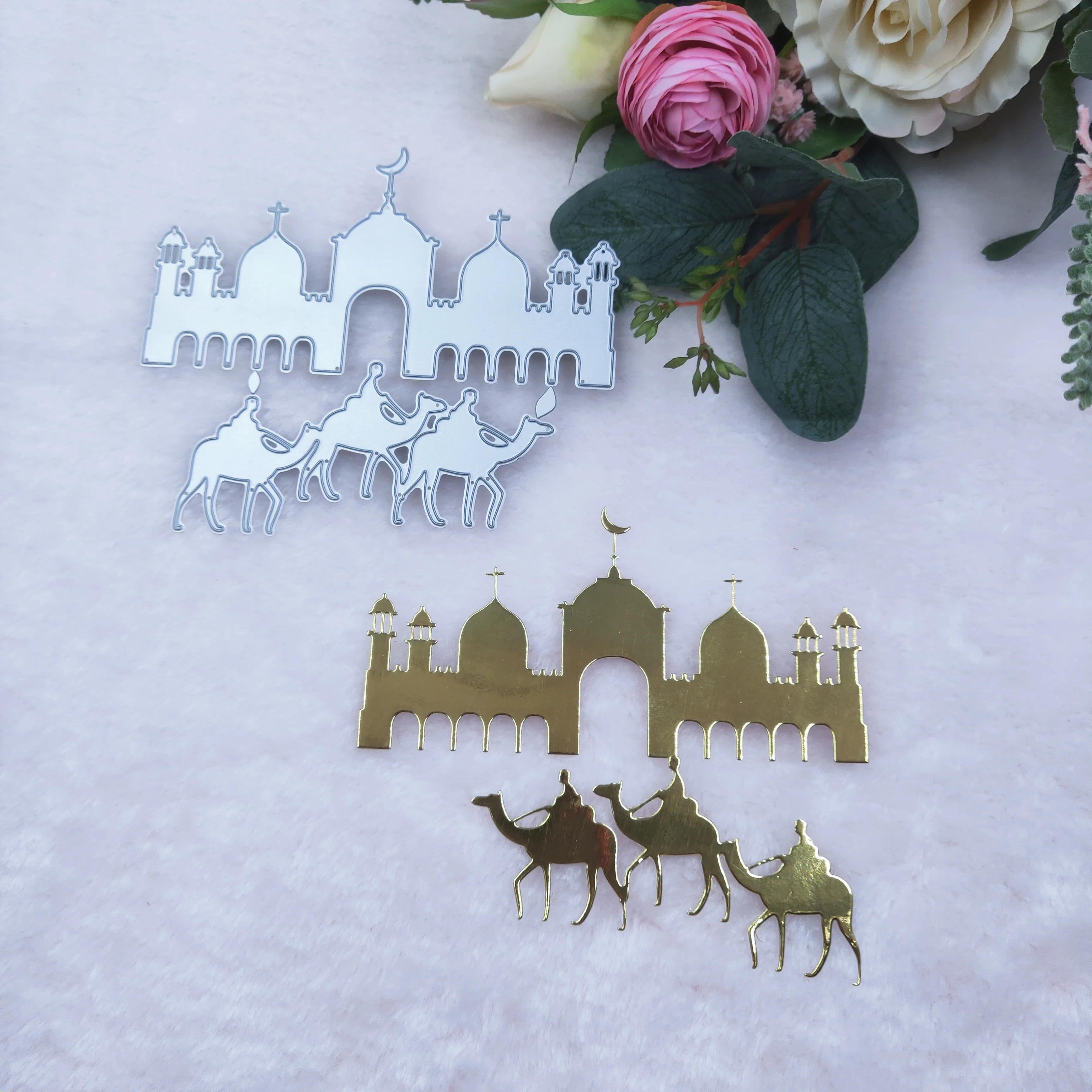 Металлические пресс формы в виде мечети и верблюда новинка 2020 сделай сам форма