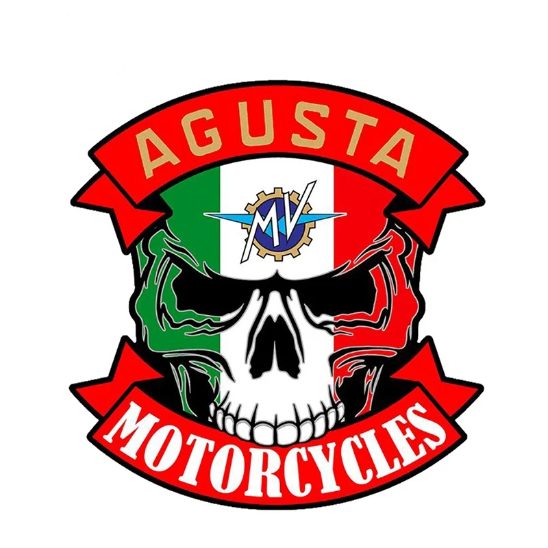 

Car Styling MV Skull Car Sticker Graphic Creative Decal for Auto Window Truck Camper Motorcycle Waterproof Decoration PVC13x13cm