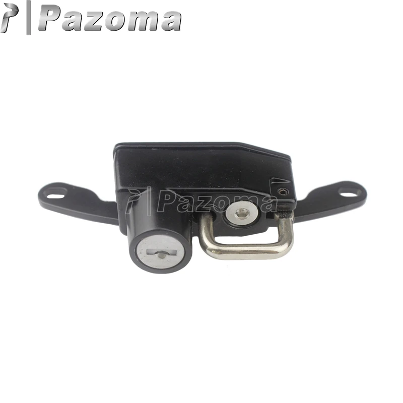 Левая сторона черный мотоциклетный шлем замок автомобильный Стайлинг крюк с 2
