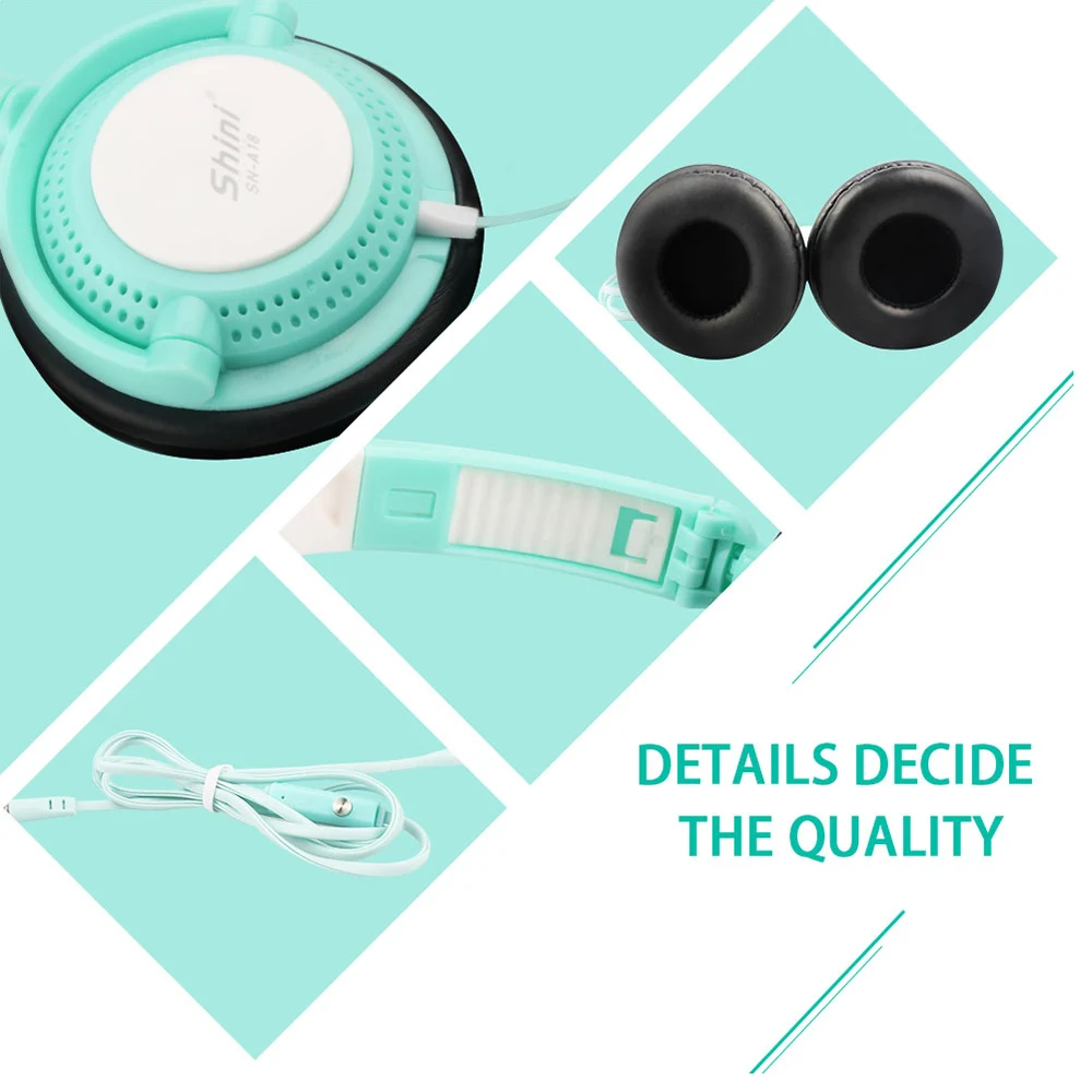 Проводная игровая гарнитура 3 5 мм накладные спортивные наушники музыкальные с