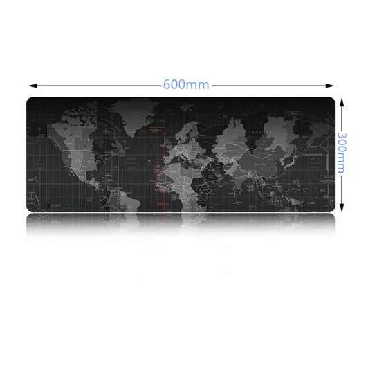 600x300x2mm Игровой коврик для мыши большой коврик для мыши геймер большой коврик для мыши компьютерный коврик для мыши резиновая карта мира Mause коврик для игровой клавиатуры Настольный коврик - Цвет: 600x300x2mm