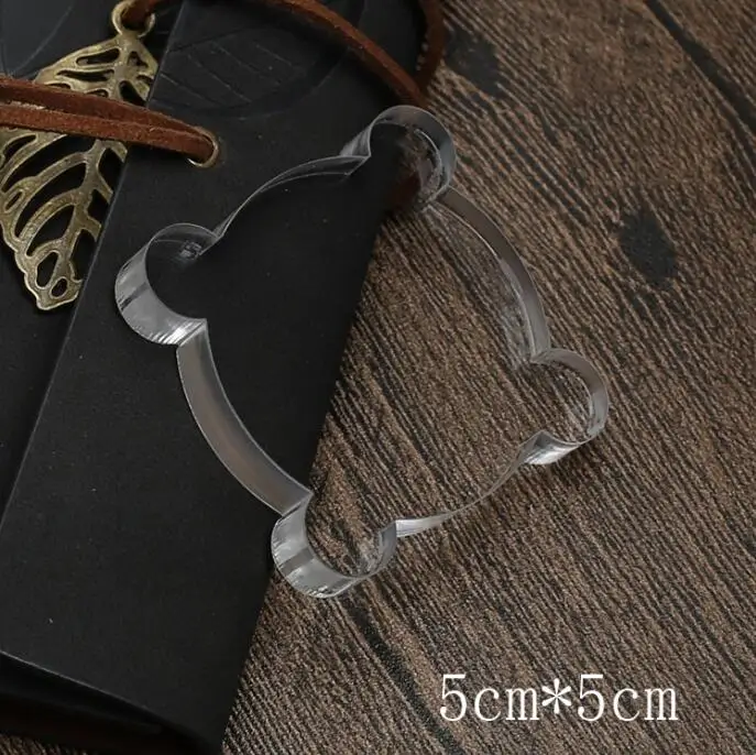 Северная Европа кактус прозрачный силиконовый прозрачный штамп для скрапбукинга Альбом DIY ремесло украшения резиновая печать канцелярские товары - Цвет: 5x5cm