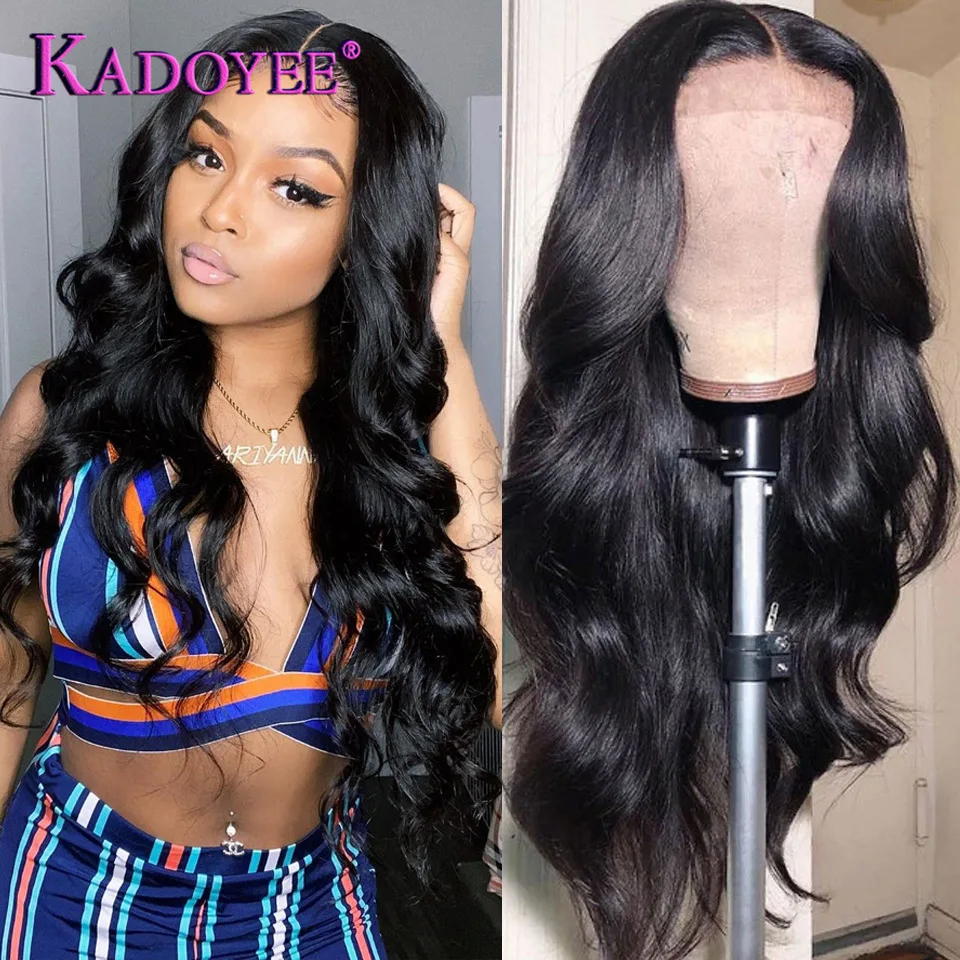 

Brazilian 13x4 Lace Front Wigs Body Wave Human Hair Wig For Women Pre Plucked Natural Hairline Body Wave Wig With Baby Hair Remy