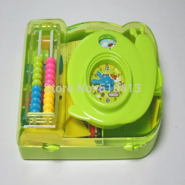

Kindergarten Pupils Boxes Of Multi-function Camera Geometry Jigsaw Puzzle For Bar Educational Unisex Plastic 13-24 Months Math