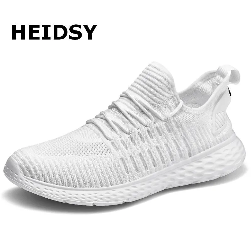 Women casual shoes fashion breathable mesh lace up flat shoes women sneakers walking lightweight tenis feminino Size 35-45