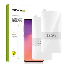 Protector de pantalla Vothoon para Samsung Galaxy S21 Ultra S20 S10 S9 S8 Plus Note 20 Ultra 8 9 10 Plus película de hidrogel de cobertura completa