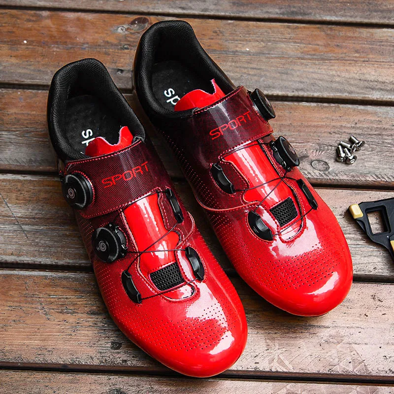 

Professional Athletic Bicycle Shoes MTB Cycling Shoes Men Self-Locking Road Bike Shoes Trek Women Cycling Sneakers