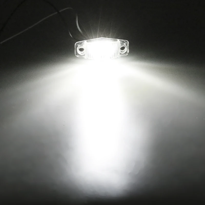 1 шт. 12В 24В трейлер Караван Автобус задние лампы огни красный белый желтый