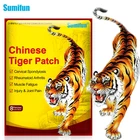 8 намоток Tiger с Blam обезболивающие Пластыри для шеи, спины подушки шейки матки колене боль в мышцах рельеф Китайский травяной артрит штукатурки