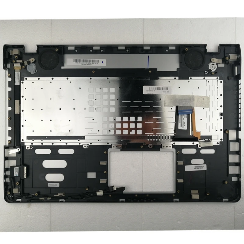 US/FR Клавиатура для Asus N76 N76VB N76VJ N76VM N76VZ серебристый верхний чехол ноутбука Упор рук