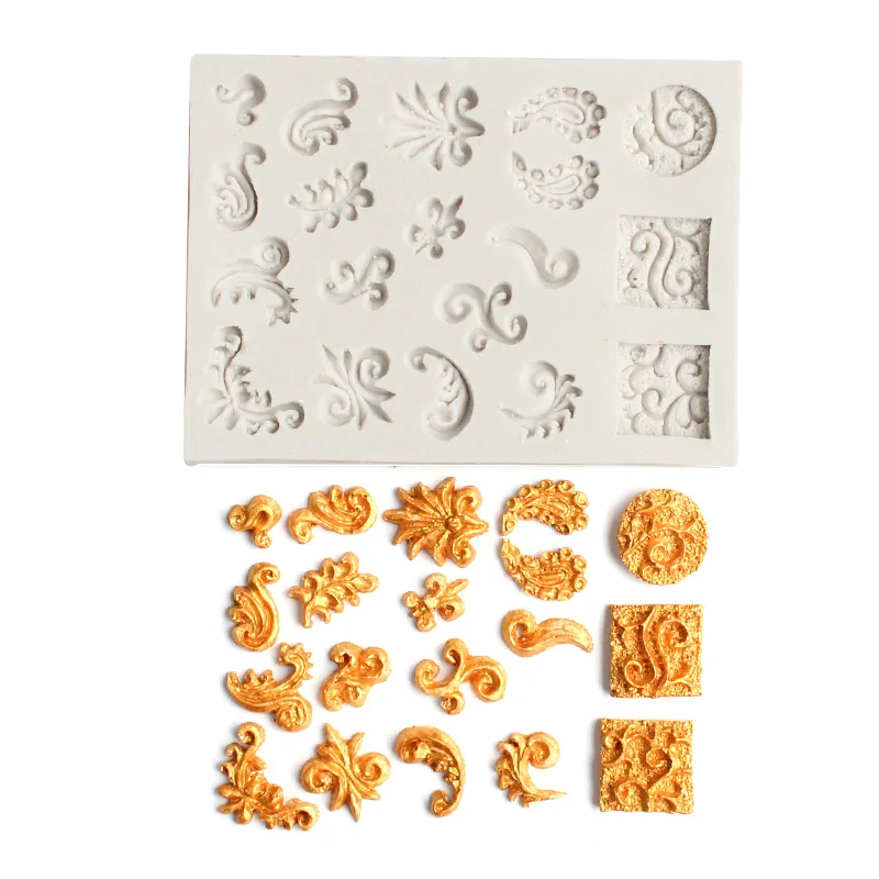 Ретро рамка Сделай Сам помадка торт Бродер инструмент для украшения женская