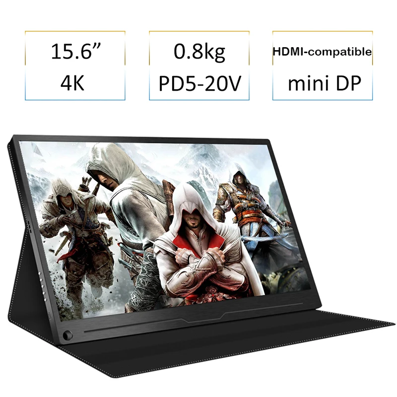 15 6 дюймов TYPE C 4K Портативный игровые мониторы для PS4 Pro XBOX NS переключатель мин DP HDR