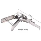 Вагинальное расширение из нержавеющей стали, генитальный спектральный медицинский женственный гигиенический анальный вагинальный дилатор, взрослые игры, интимные игрушки для женщин