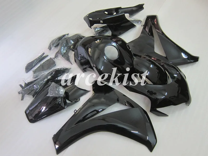 

4Gifts New ABS Motorcycle Fairings Kit Fit for HONDA CBR1000RR 2008 2009 2010 2011 08 09 10 11 Custom Free black glossy