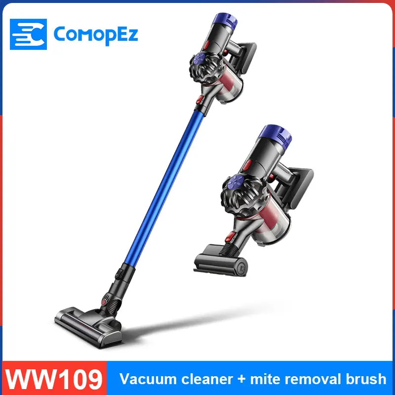 

Large Suction Home Wireless Vacuum Cleaner Telescopic Rod Bass Strong Handheld Suction Drag 20000pa Dry