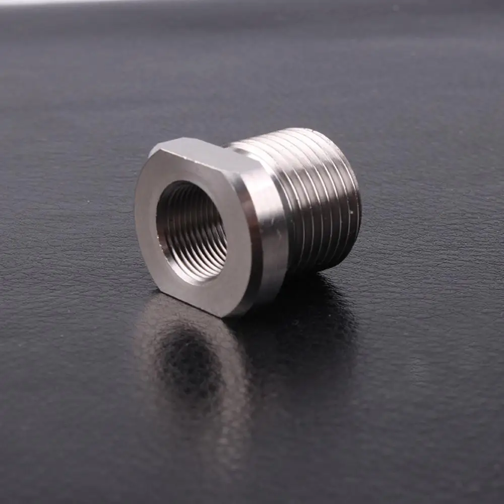 

35% Hot Sales!!! Auto Car 1/2-28 to 3/4-16 Stainless Steel Threaded Oil Filter Adapter Connector