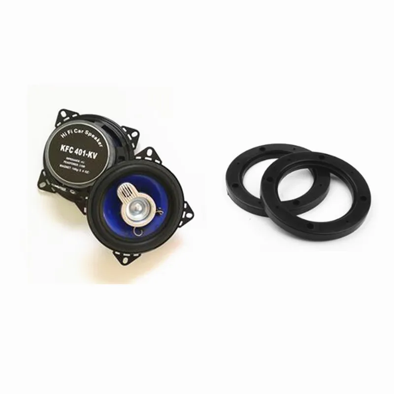 1 пара 4 дюймовый 3 сторонний коаксиальный резиновый край Hi Fi автомобильный