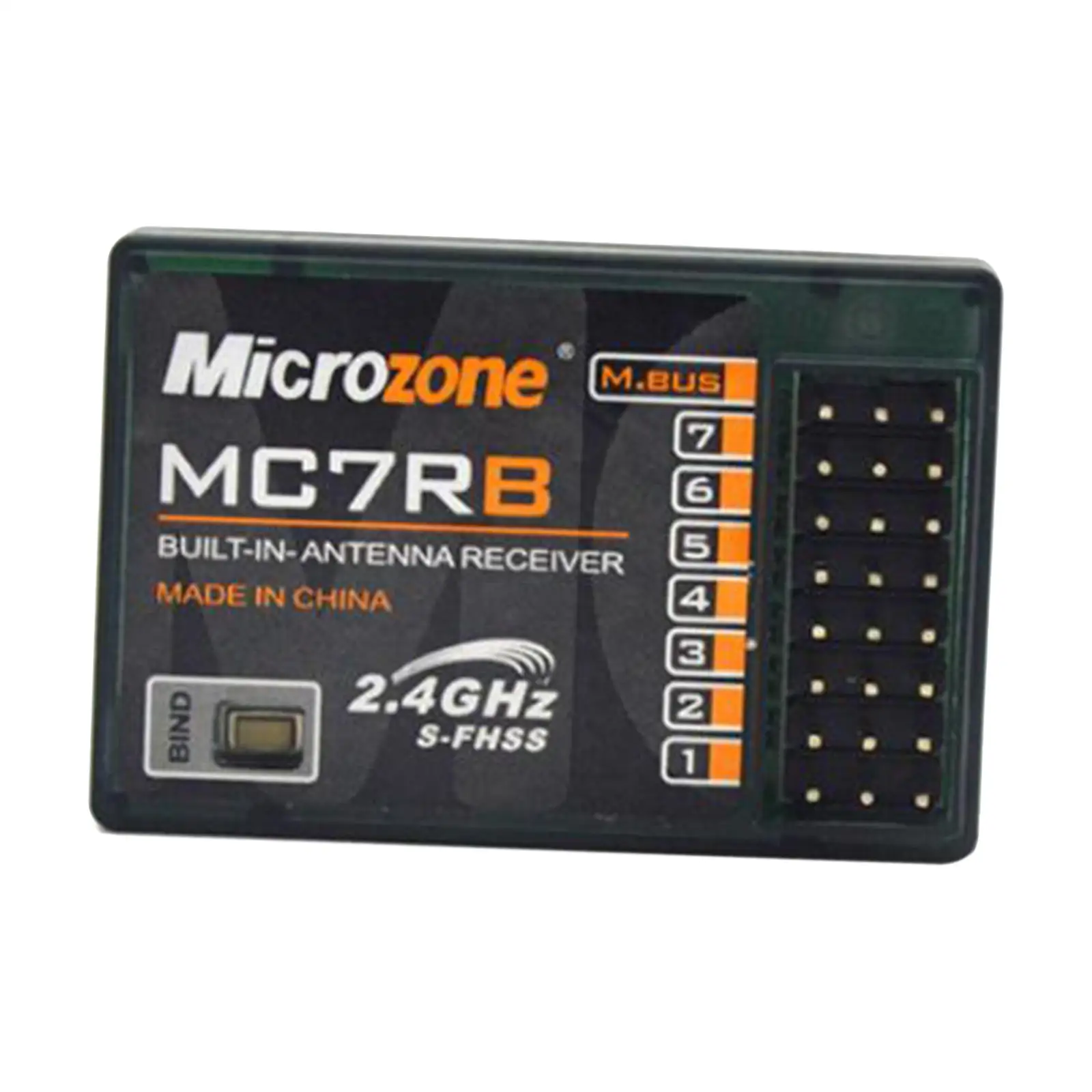 7-канальный приемник MC7RB 2 4G S-FHSS System M-Bus Φ для передатчика системы Microzone
