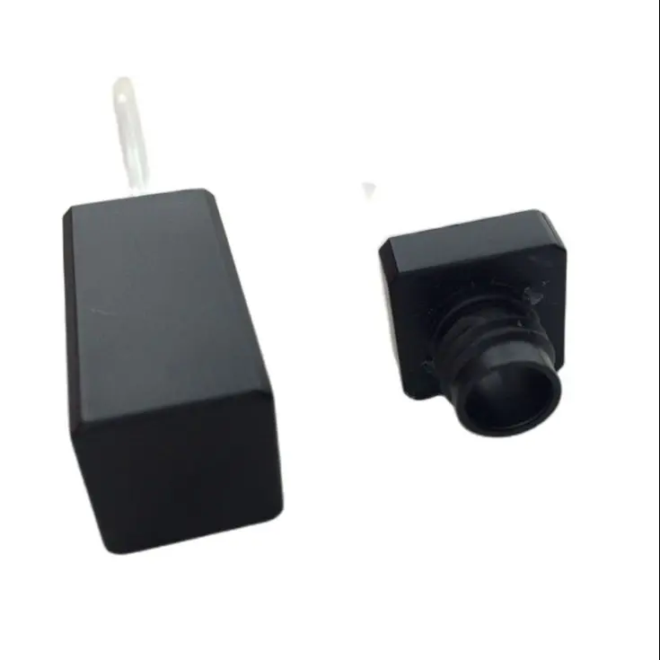 6 мл квадратная форма Матовый крем для губ блеск с черной крышкой масла губ/блеск