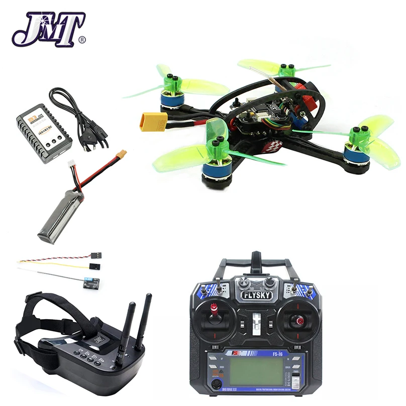 120 мм Мини F3 OSD 2S RC FPV гоночный Дрон Квадрокоптер 700TVL камера VTX очки 10А ESC 7800KV бесщеточный двигатель 2,4G 6ch BNF/комплект RTF