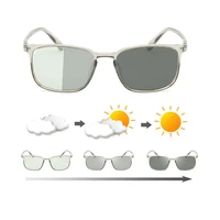 photosensitive discoloration uv protection goggles sunglasses 2021 fashion hot flat lens anti blue color glasses