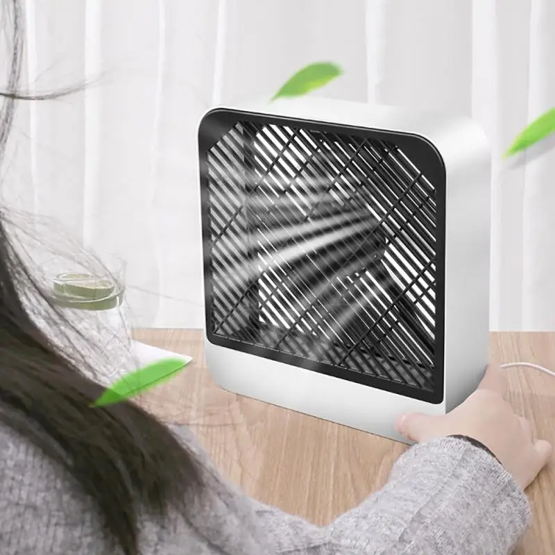 

Electric Portable Fan USB Rechargeable Mini Air Cooling Fan Conditioner Desk Table USB Charging Mini Cooler Fans