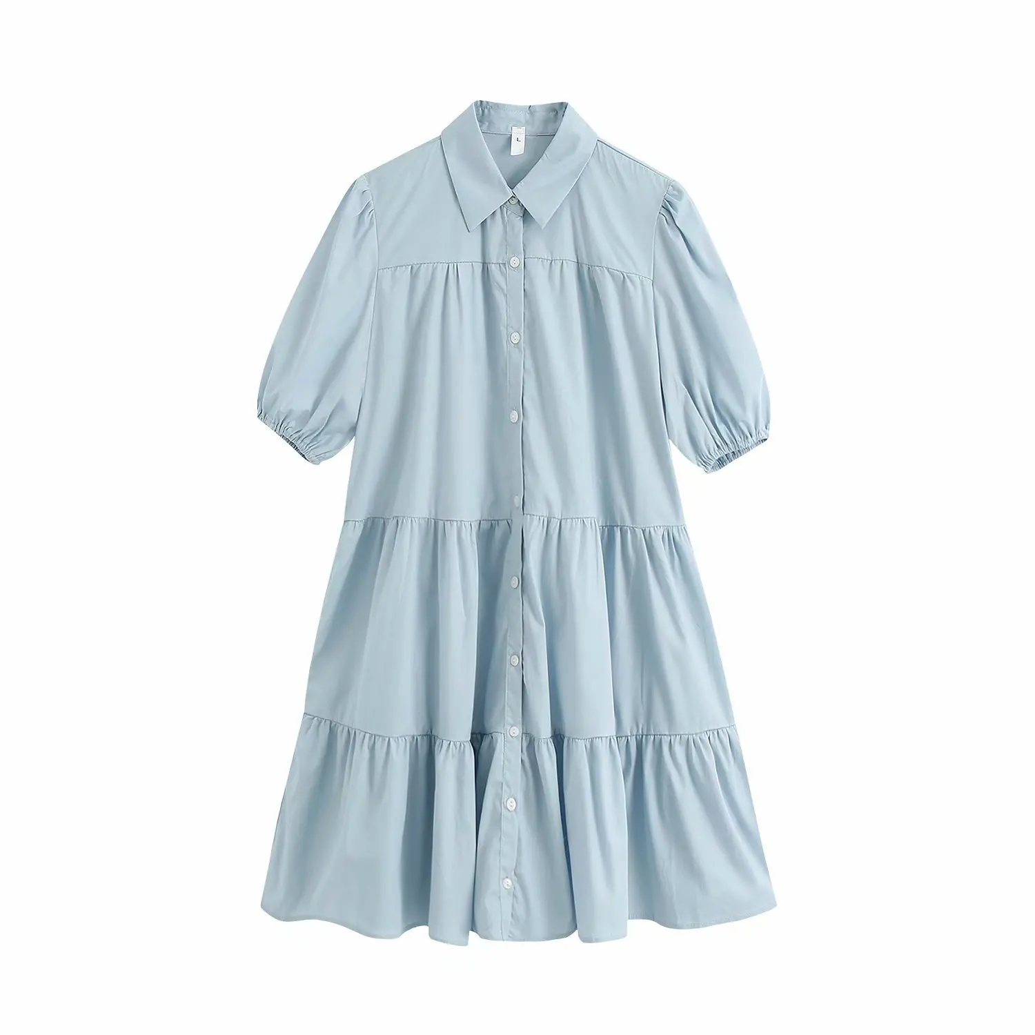 2020 новые летние желтые синие хлопковые из поплина с цветочным принтом zaraing стиль